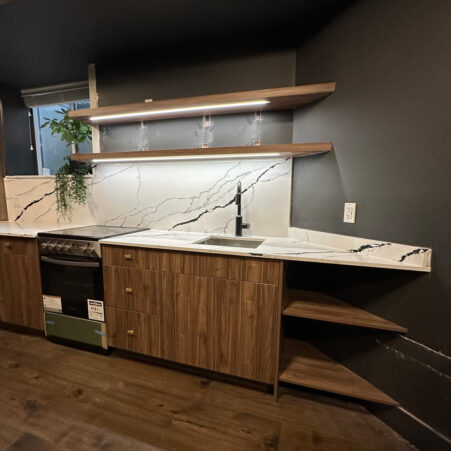 Walnut Kitchen Cabinets