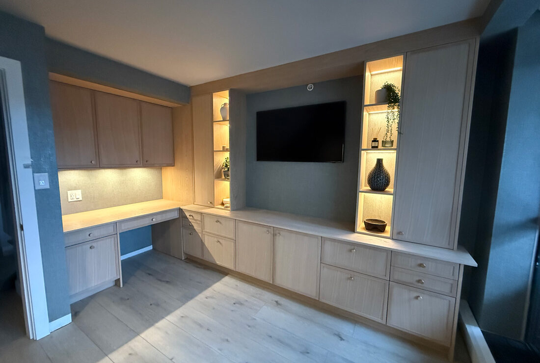 Custom Built-In Cabinetry for Multi-Functional Living Space | HCH Cabinet