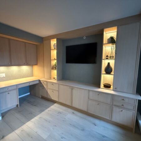 Custom Built-In Cabinetry for Multi-Functional Living Space | HCH Cabinet