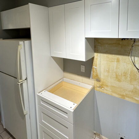 Kitchen Cabinet Installation Woodcroft Complex | HCH Cabinet